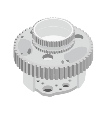 特殊加⼯や異形材、難削材加⼯にも短納期で対応