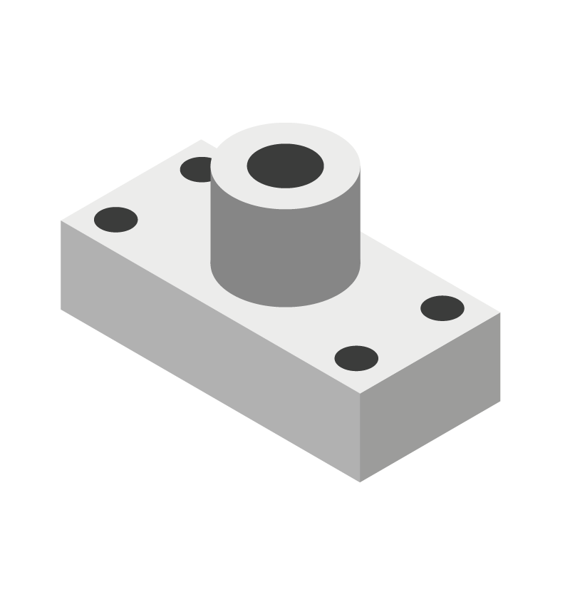 特殊加⼯や異形材、難削材加⼯にも短納期で対応